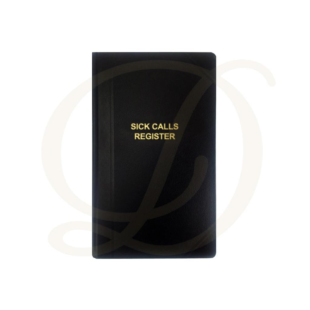 Sick Call Register - 1800 Entries - DiCarlo