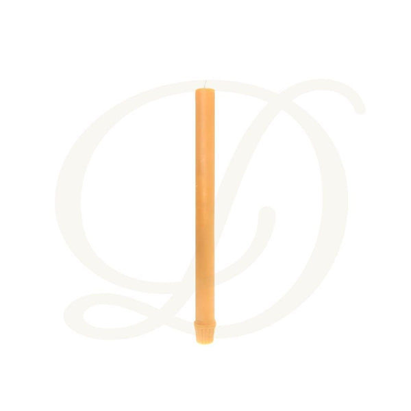 1"D x 19"H SFE Short 2 Altar Candle - 51% Beeswax Unbleached