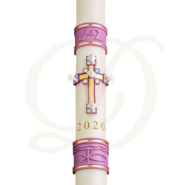 Jubilation Paschal Candle - Beeswax