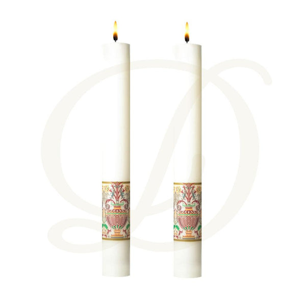 Investiture Complementing Altar Candles - Beeswax