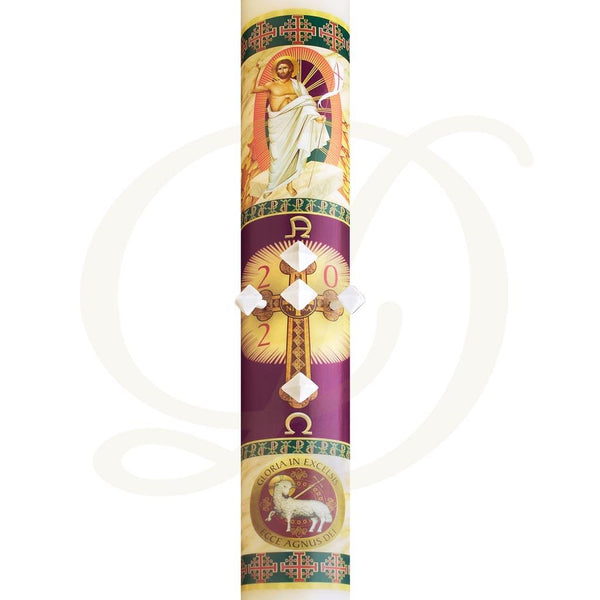 Prince of Peace Paschal Candle - Beeswax