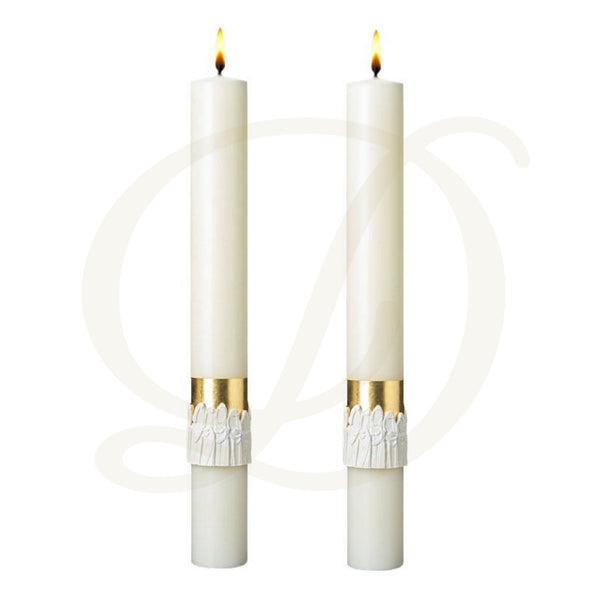 The Twelve Apostles Complementing Altar Candles - Beeswax